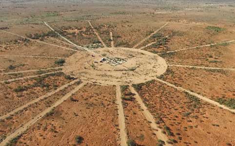 Tufi bomb test site at Maralinga, South Australia