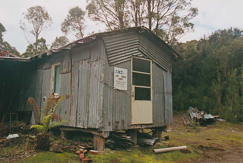 Adamsfield mining hut